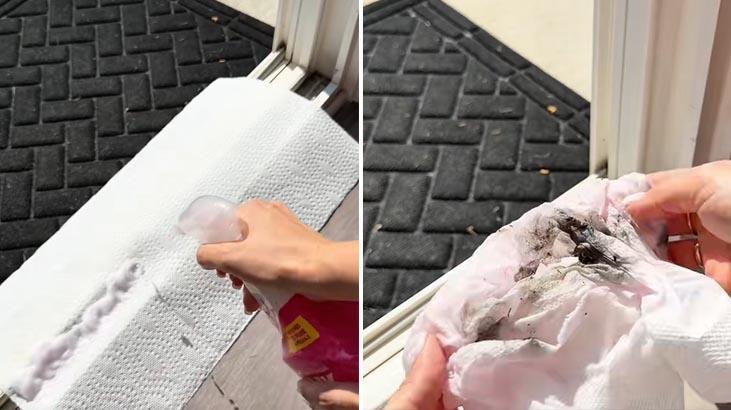 Surgulu kapinin dibinde ne kir birakti ne toz peceteyi arasina yerlestirin 2t8Y1ExD